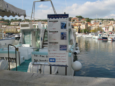 Boat Trips to the Calanques